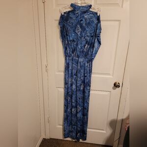 Sexy Diva Distressed denim style jumpsuit